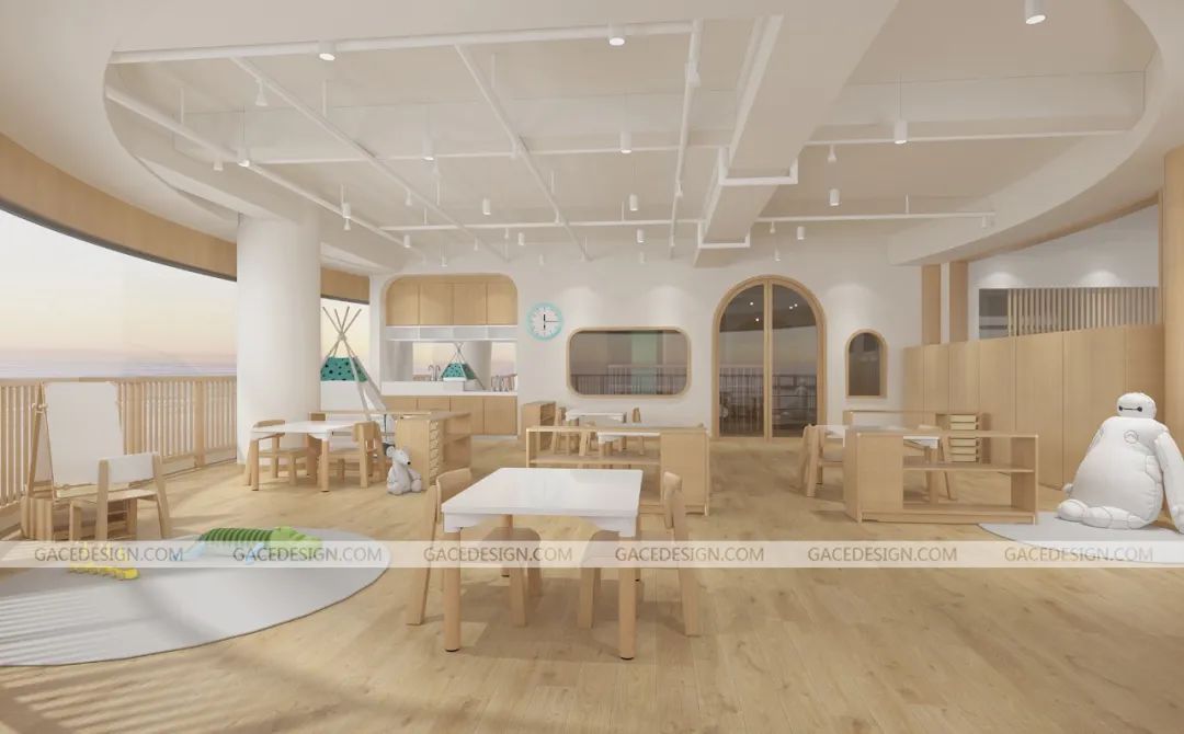 Gace Design早教托育园设计丨蒙睿贝尔国际儿童发展中心-28