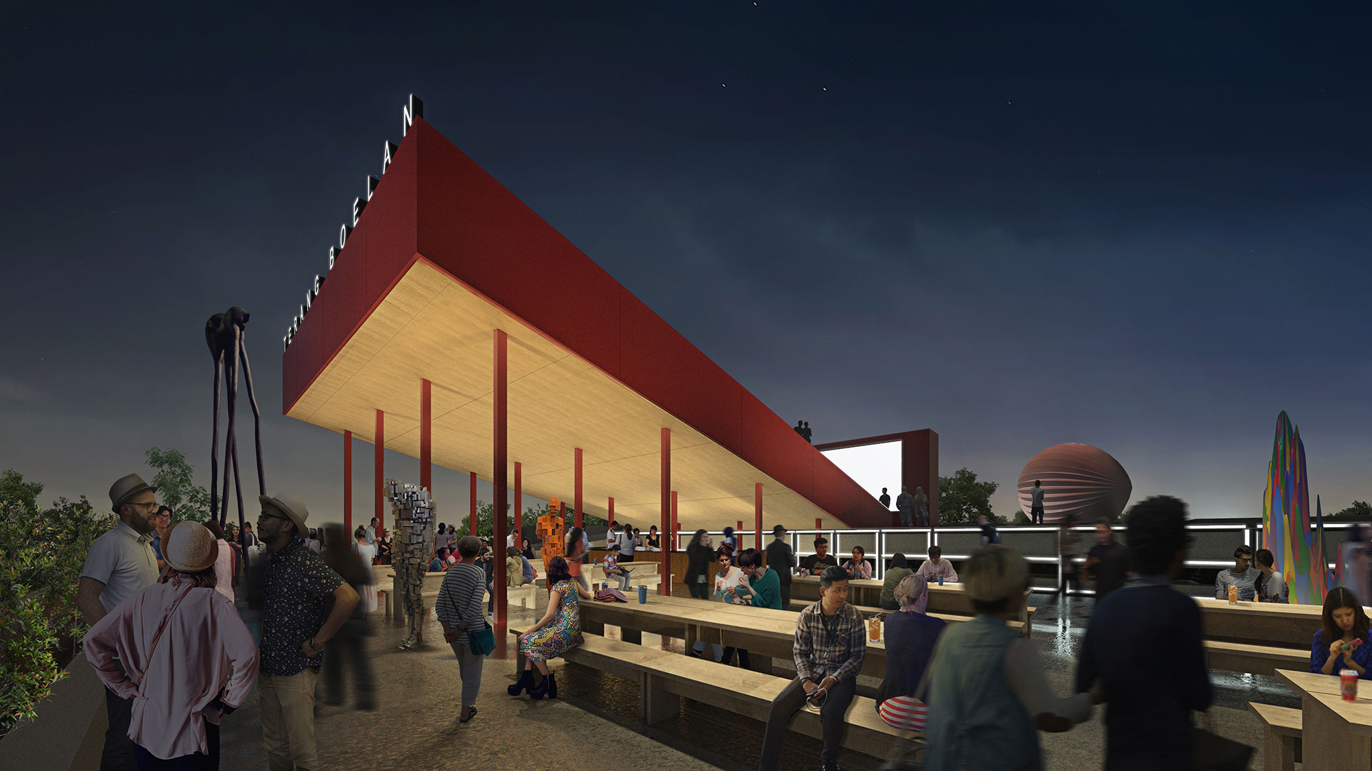 Terang Boelan Rooftop Cinema | 空中雕塑花园影院-8