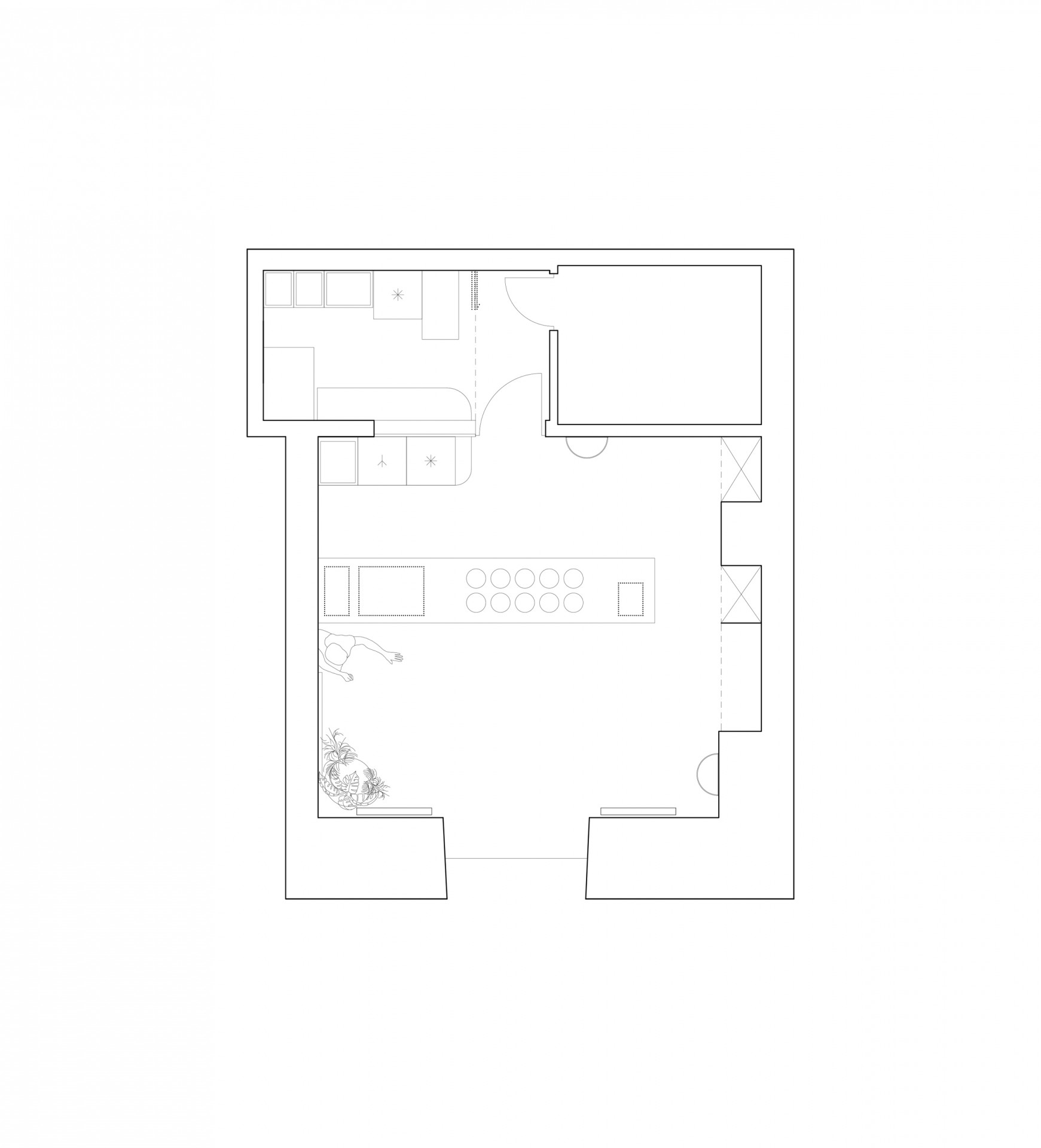 Ještě Jednu! 冰淇淋店室内设计丨捷克丨HRA  Holky rády architekturu-124
