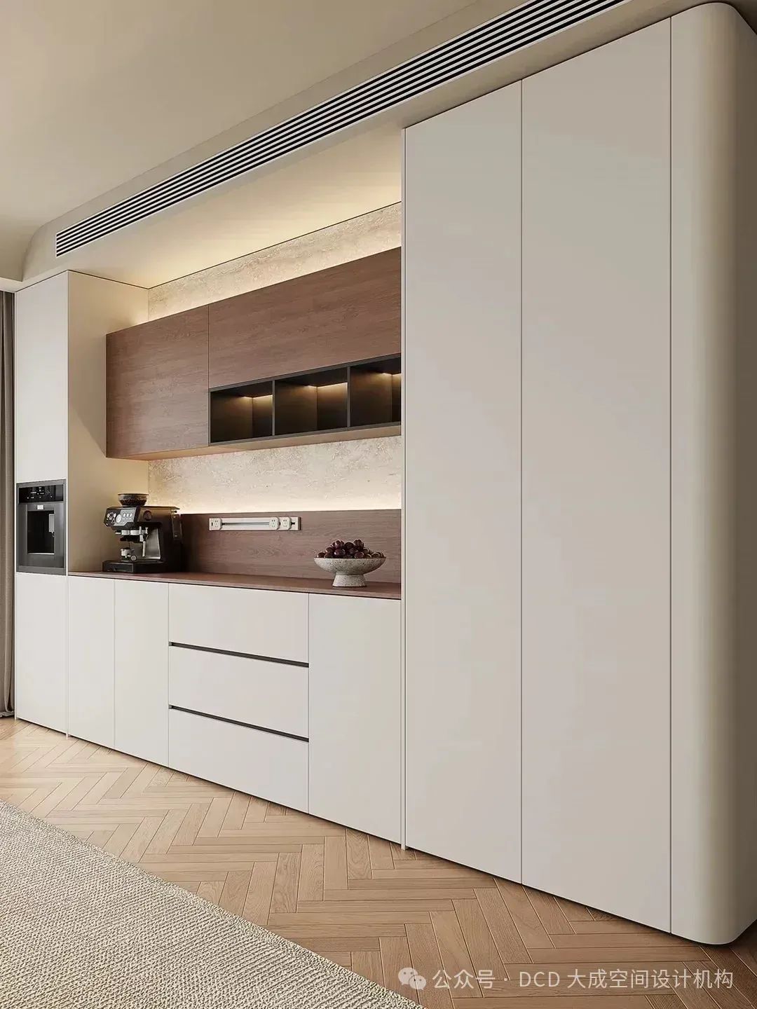 餐边柜这样设计,好看又实用,高级感满满-21