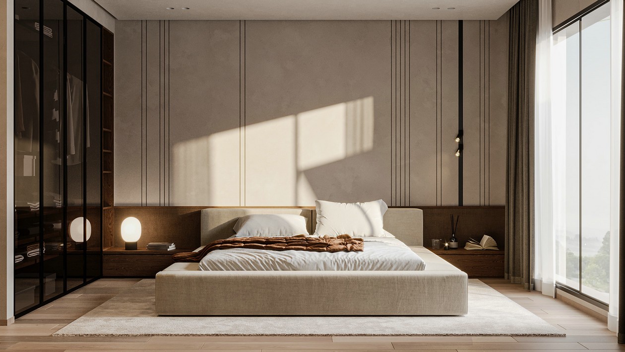 暖棕色系住宅设计 既温馨又舒适！-12