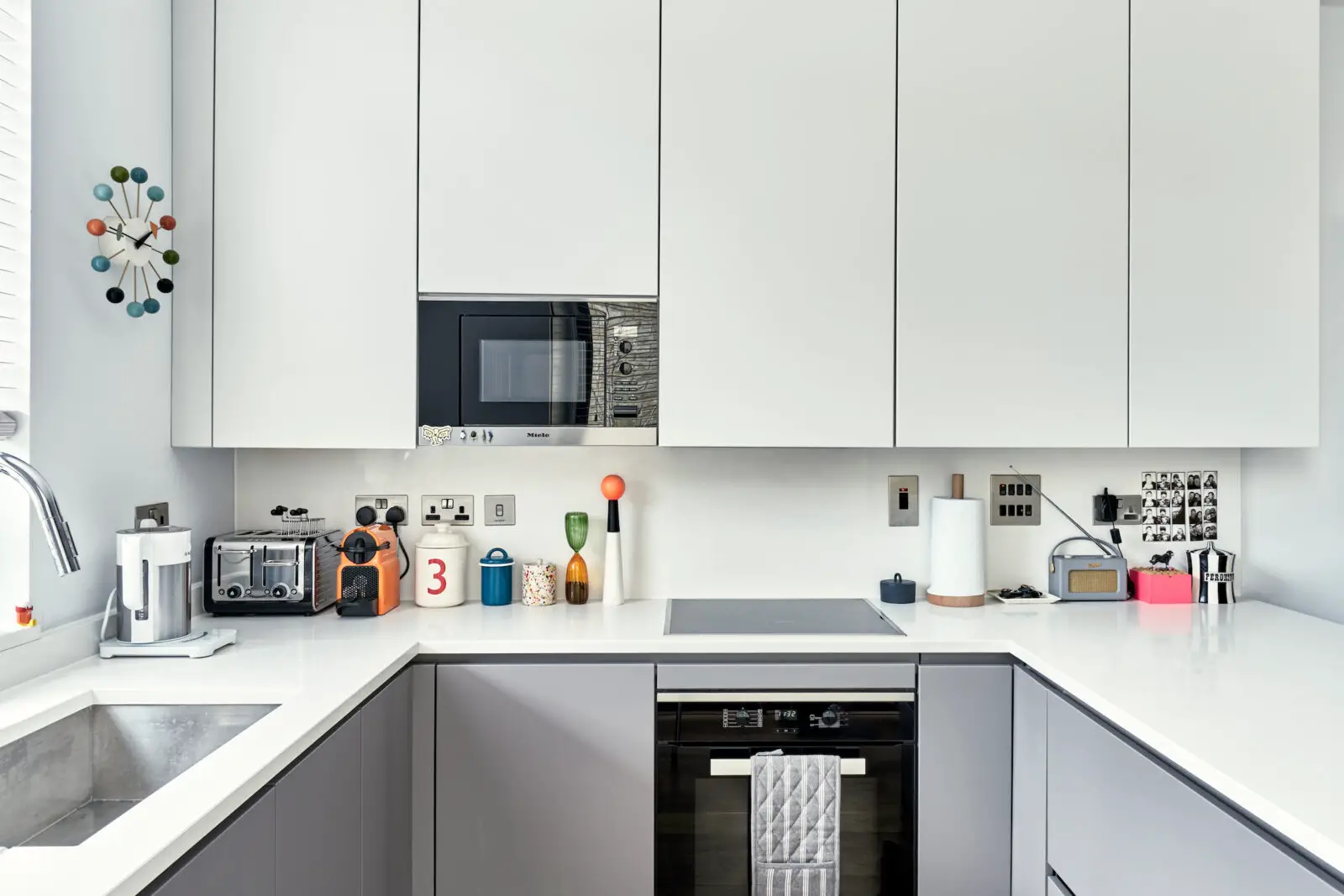 伦敦泰晤士河畔的现代维多利亚式联排别墅-7