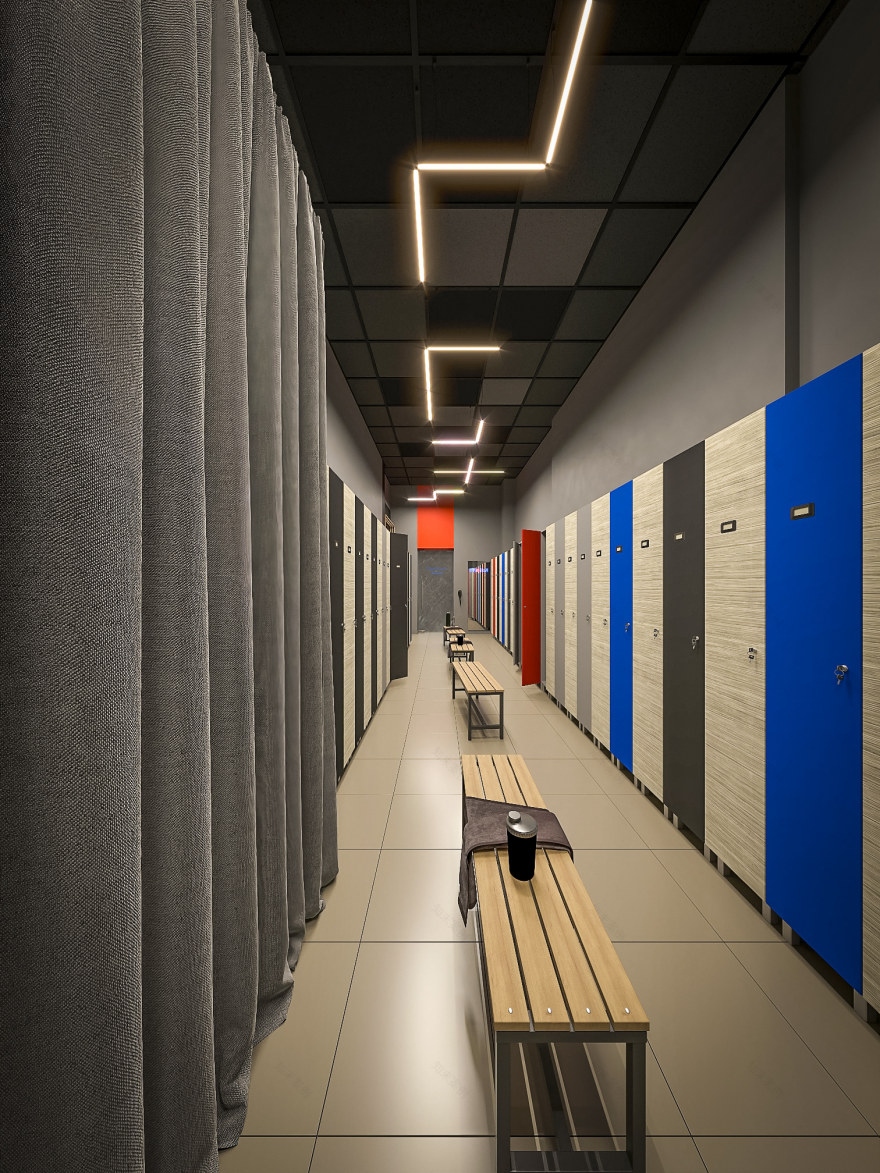 Fit4You 健身中心室内设计丨Planar Architecture Design Studio-16