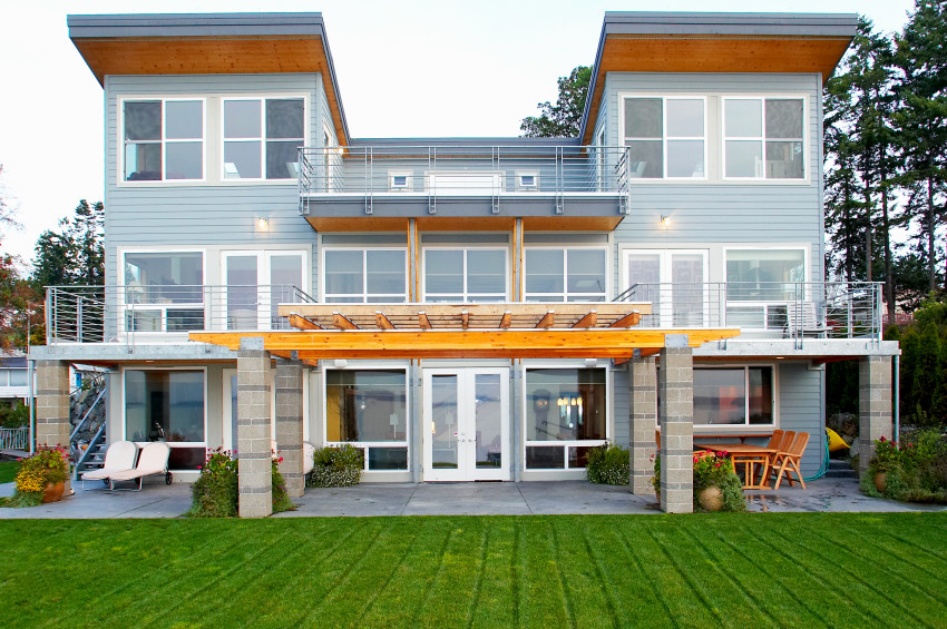 美国卡马诺岛手足住宅丨Designs Northwest Architects-15