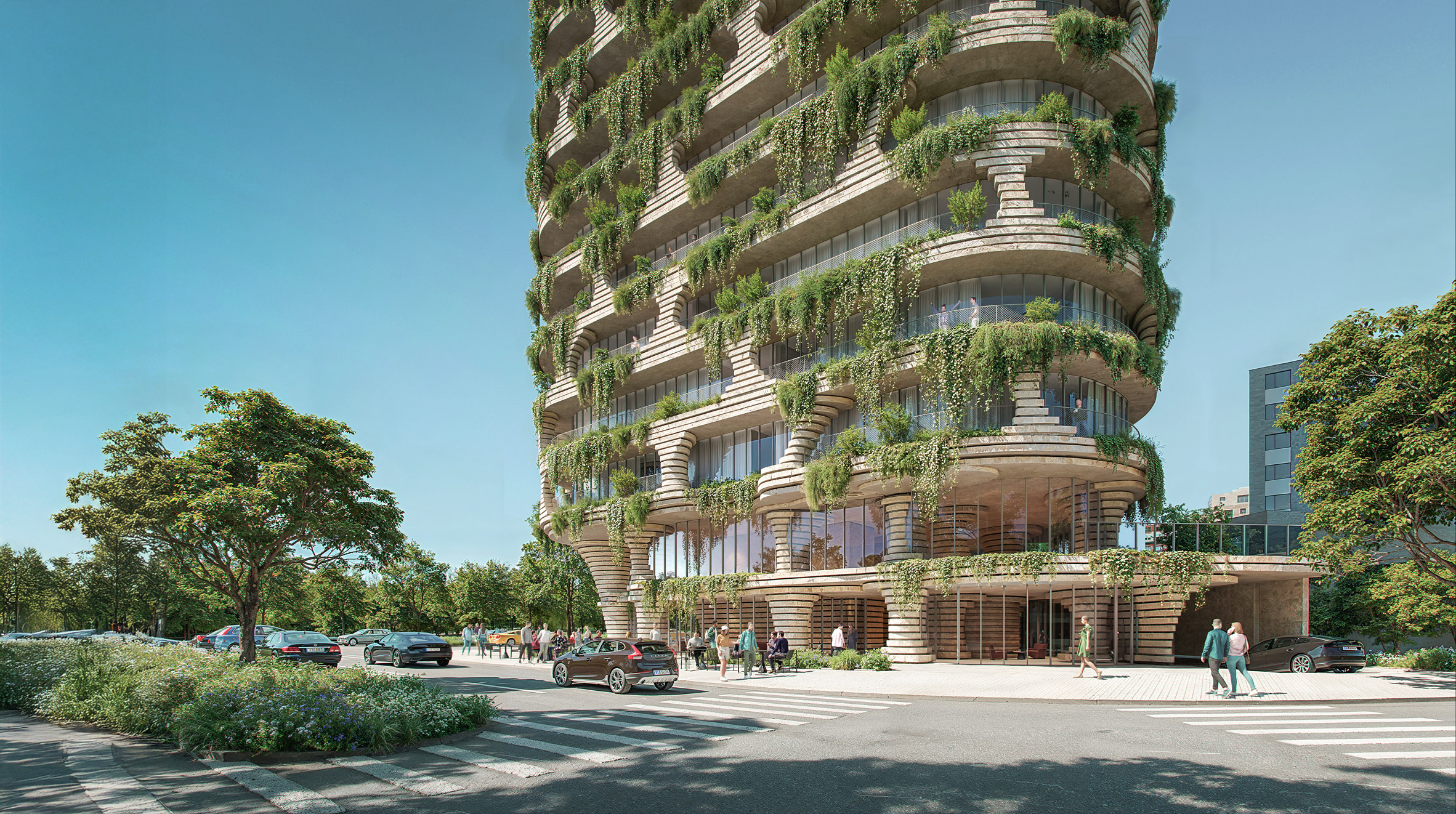 Qapital塔丨厄瓜多尔丨隈研吾建筑都市设计事务所-11
