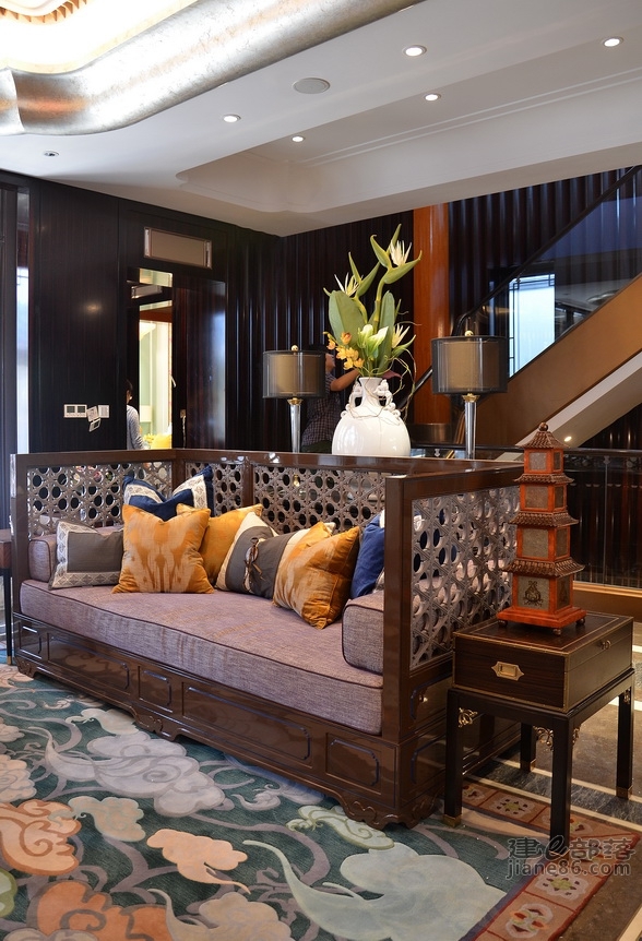 戴昆设计·苏州桃花源203样板间-63