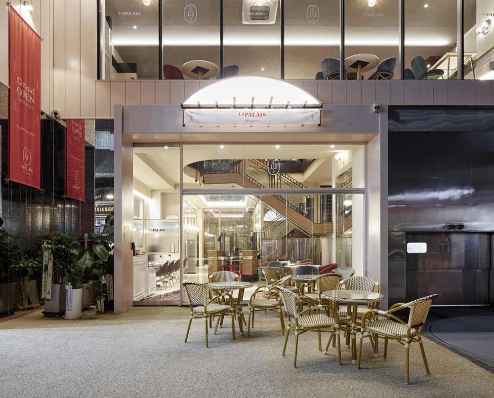 韩国高级餐厅设计，极简奢华风范-3