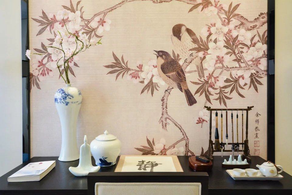 珠海大千新中式现代样板房实景鉴赏-3