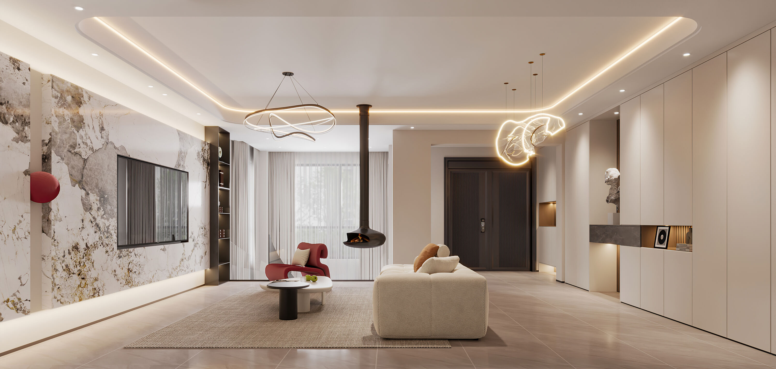 现代意式轻奢客餐厅-0