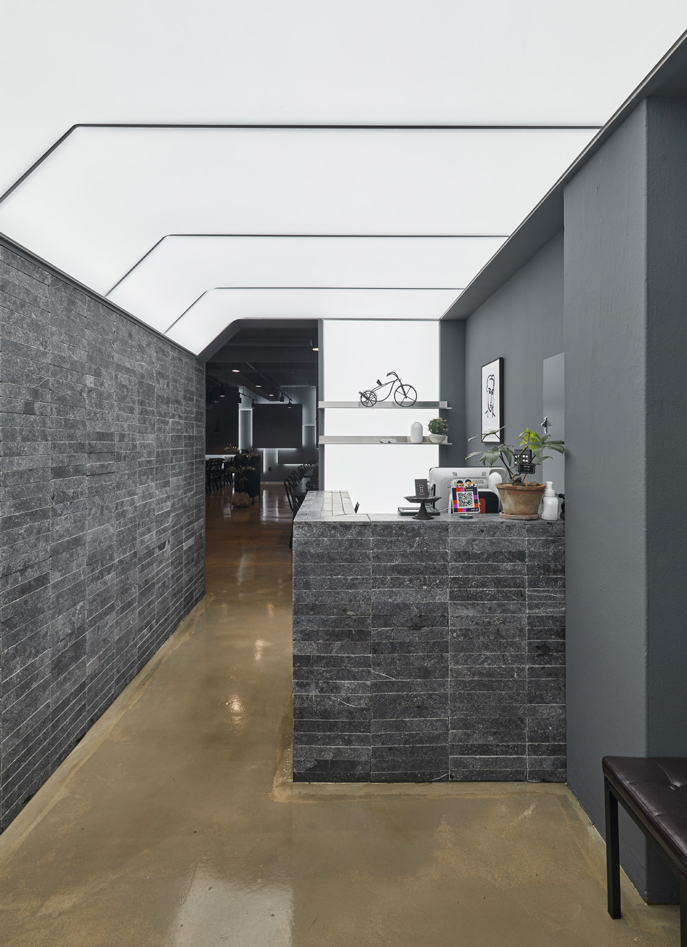 36 坪江南时尚鸡排店 现代高级氛围设计鉴赏-11