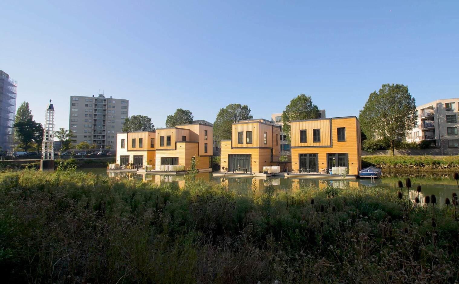 鹿特丹漂浮住宅丨荷兰鹿特丹丨Public Domain Architects-21