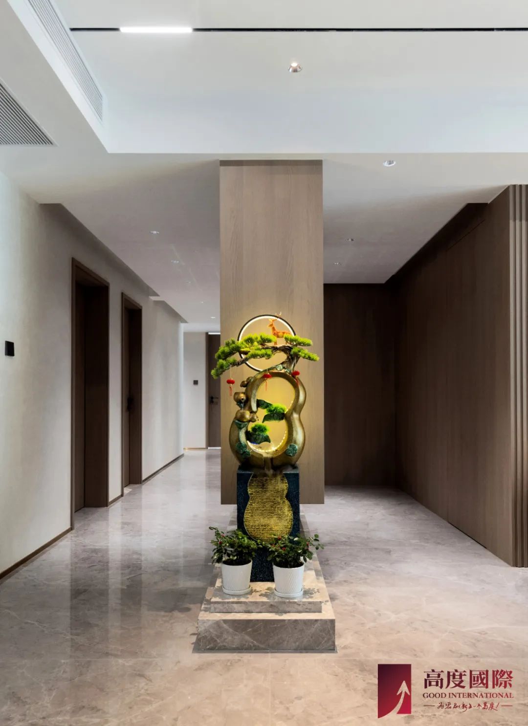 诗意栖居 · 新中式风格的雅致生活丨高度国际装饰设计集团武汉公司-24