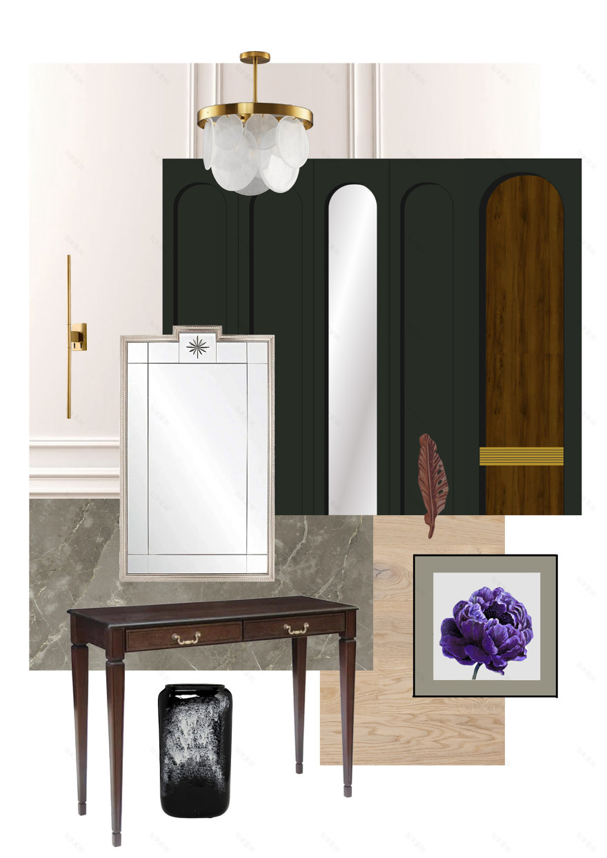 “НЕОНОВАЯ ОСЕНЬ”公寓室内设计-16