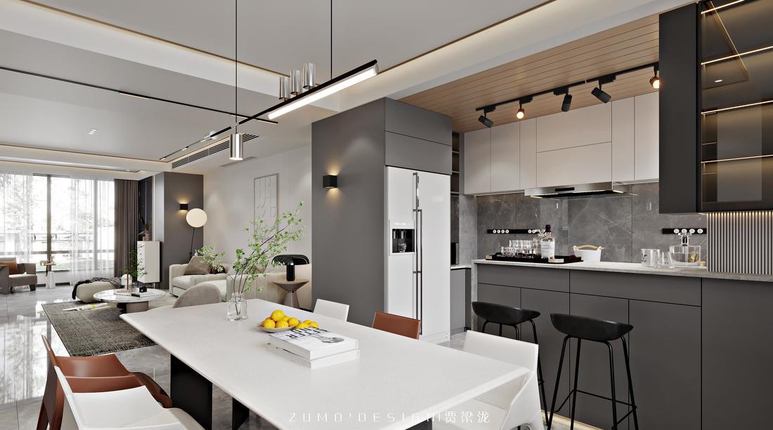 160㎡现代轻奢-15