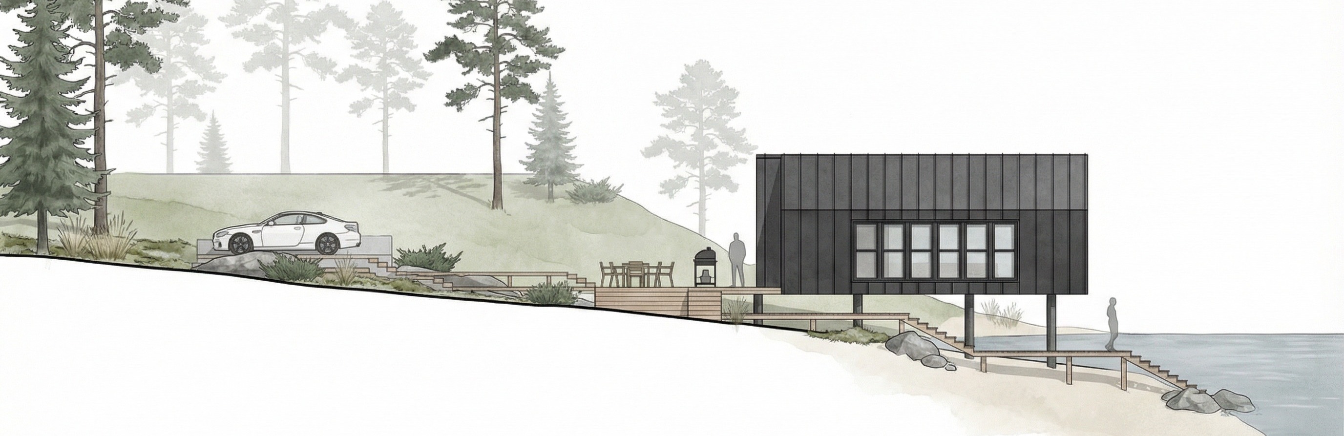 Дом у озера(湖边的房子)丨俄罗斯-9