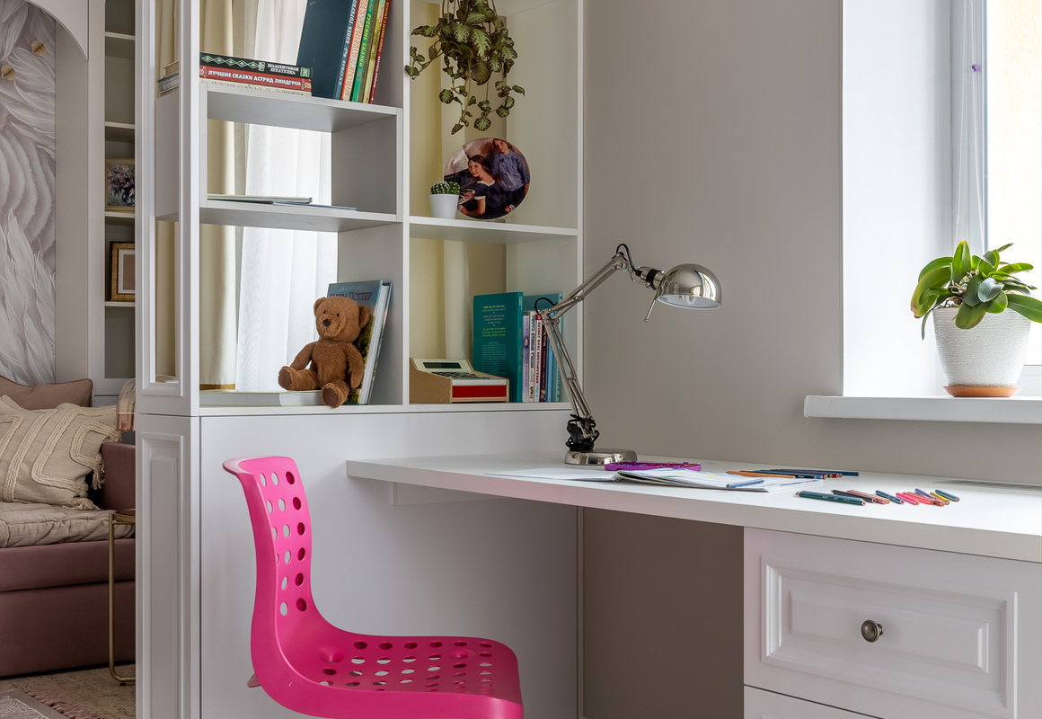 两位女孩的儿童房室内设计丨俄罗斯萨马拉-17