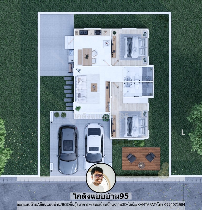 บ้านชั้นเดียว P  2358（单层房屋P  2358）-28