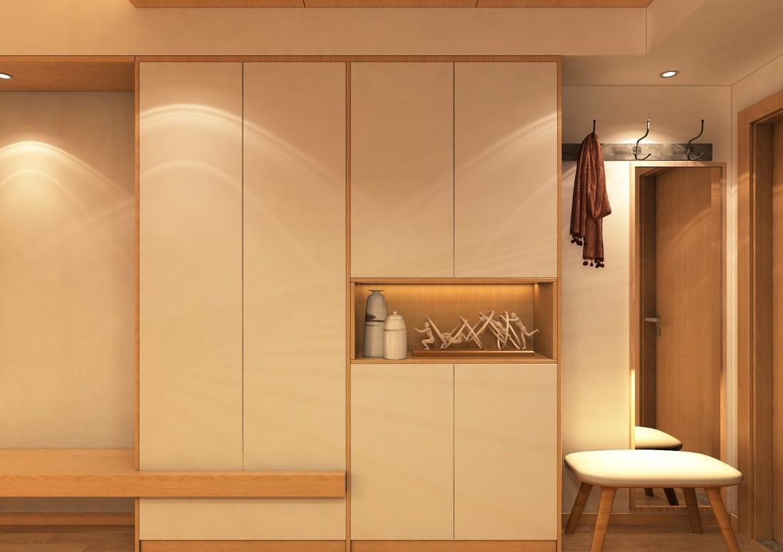 现代简约家居,自然原木营造温馨生活-0