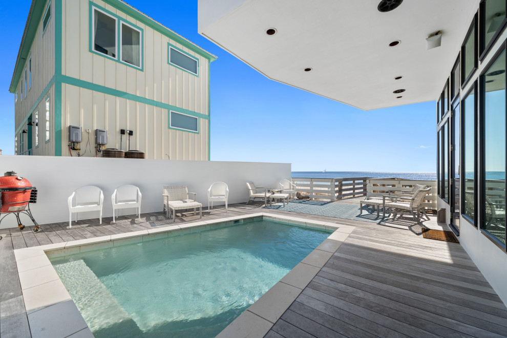 Cross Lane现代海滨住宅丨美国阿拉巴马丨Bob Chatham Custom Home Design-28