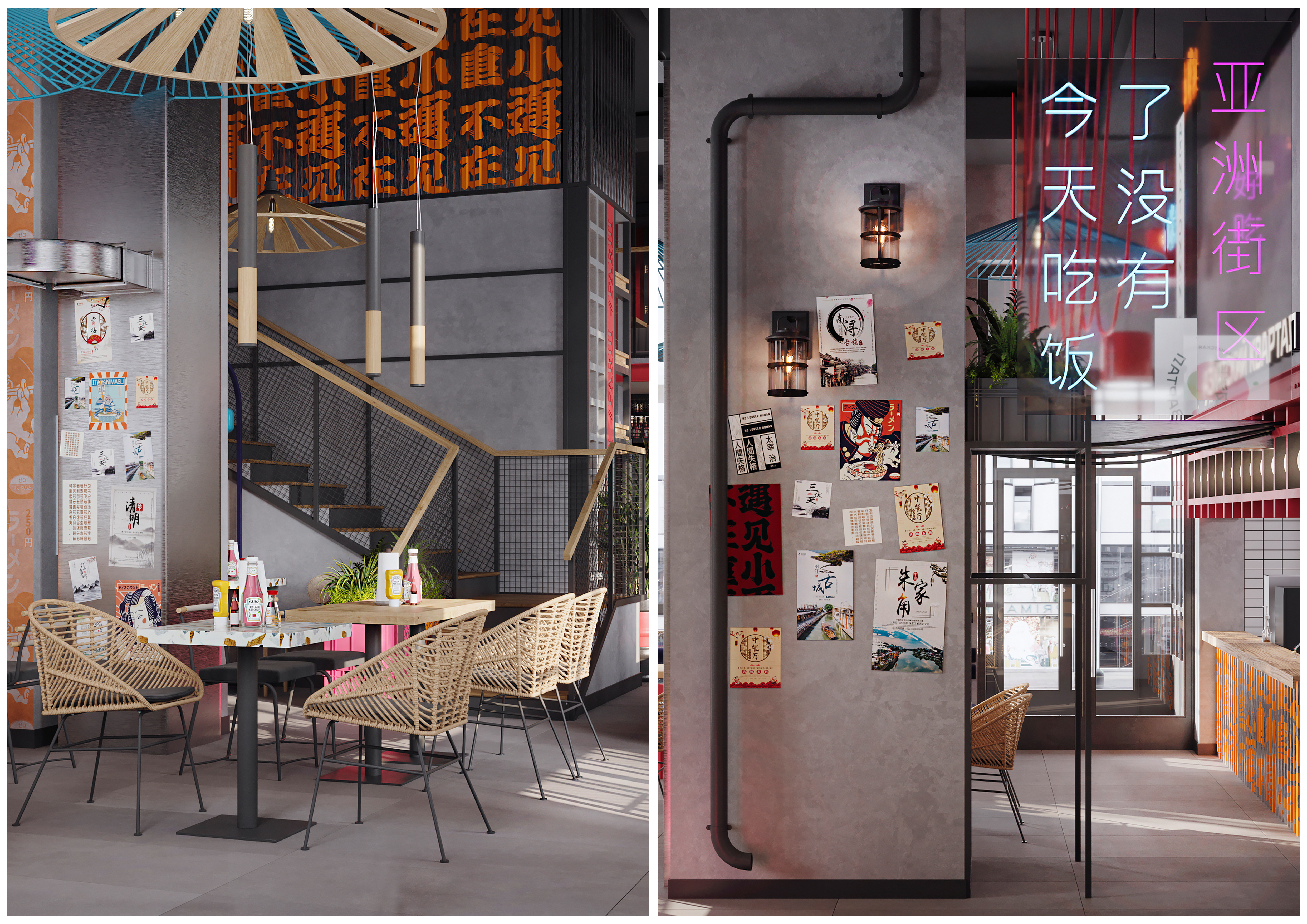 汉堡店#肉馅与亚洲街区丨俄罗斯莫斯科-17