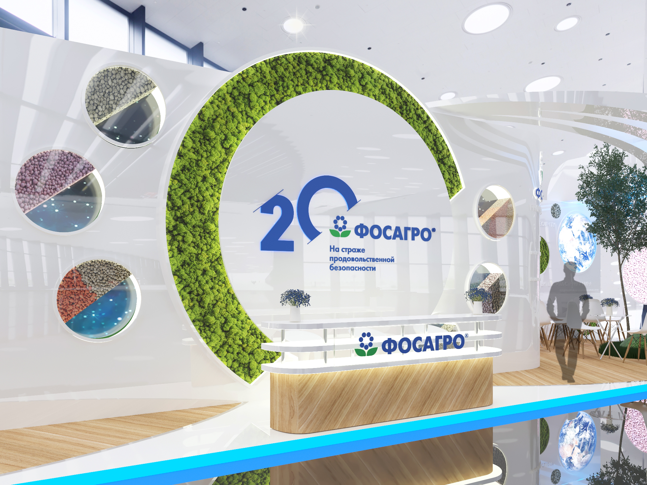 Выставочный стенд ФОСАГРО для ПМЭФ-21, 100 кв.м-4