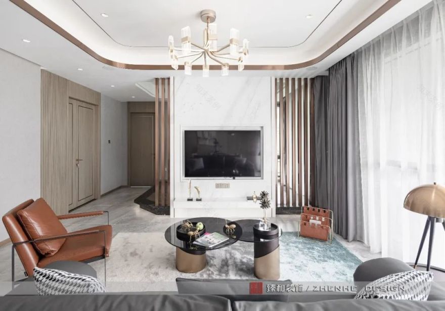 定海雅园 150 平简约奢华空间设计-18