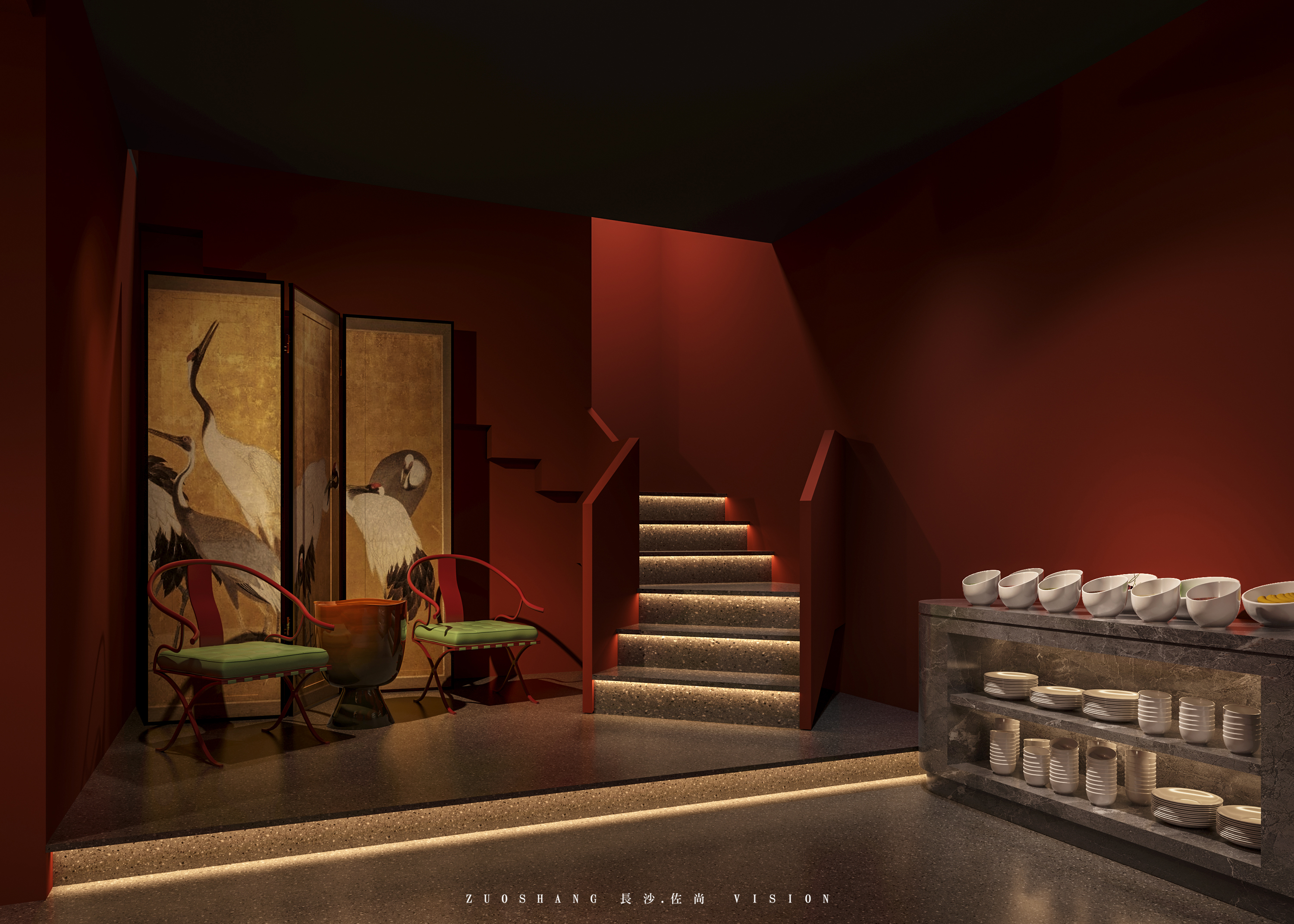 工装餐饮会所丨长沙佐尚视觉-10