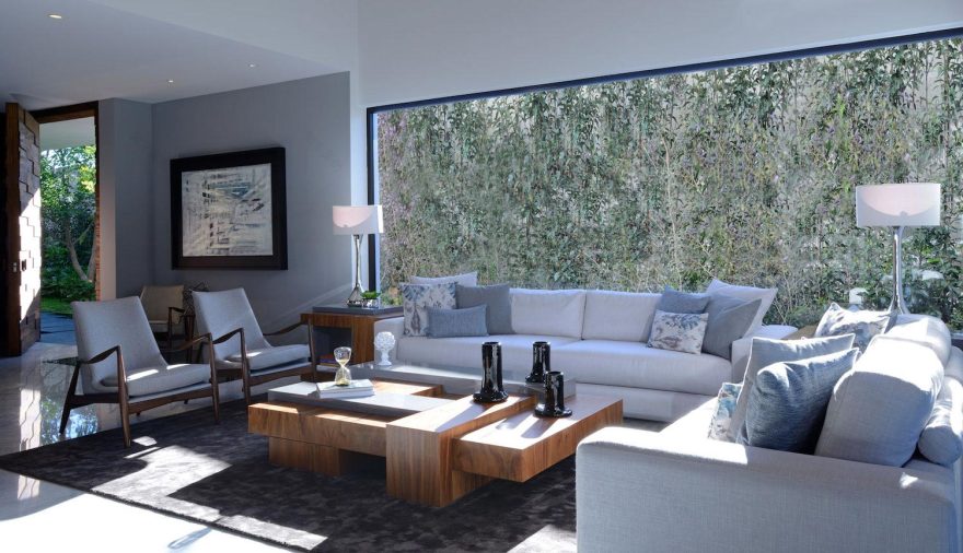 墨西哥瓜达拉哈拉双高空间现代中庭住宅-12