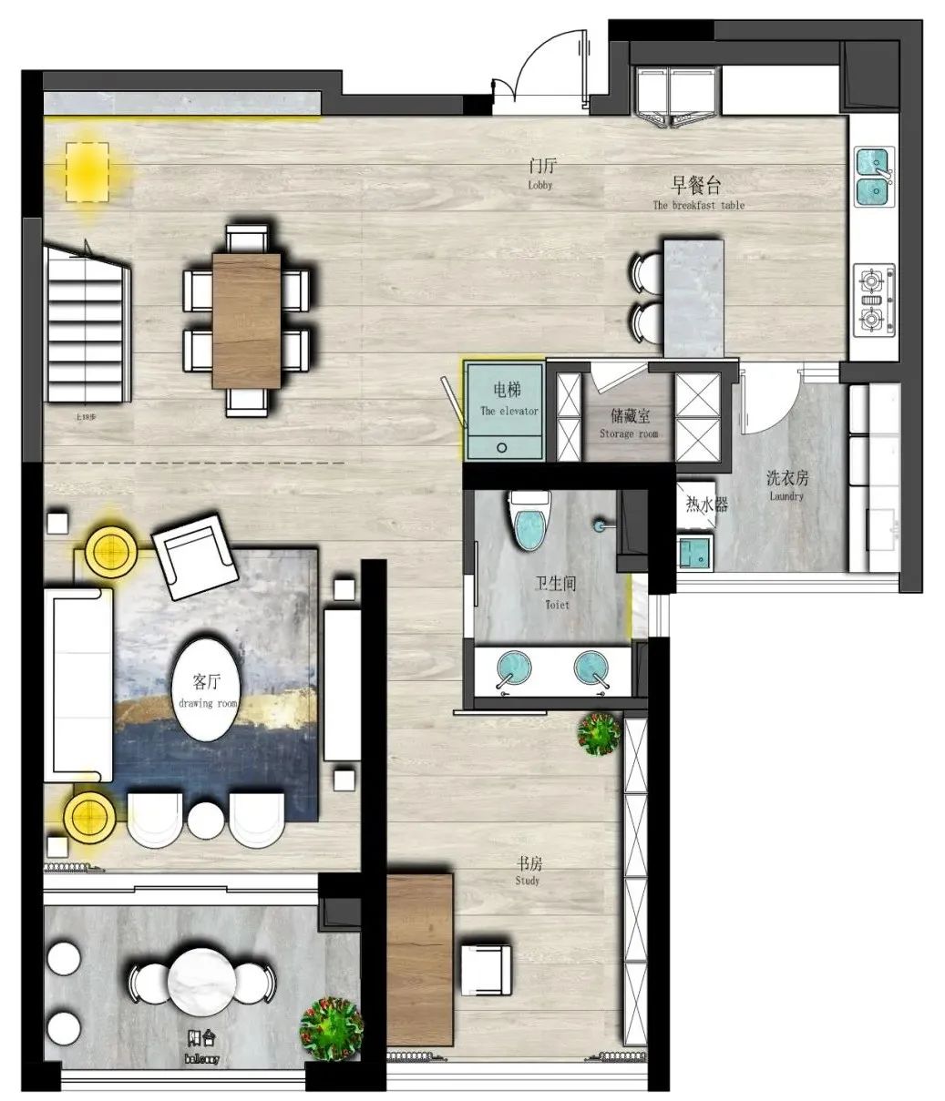严谨而包容的美学,造出奢雅的空间丨穆兴旺-55