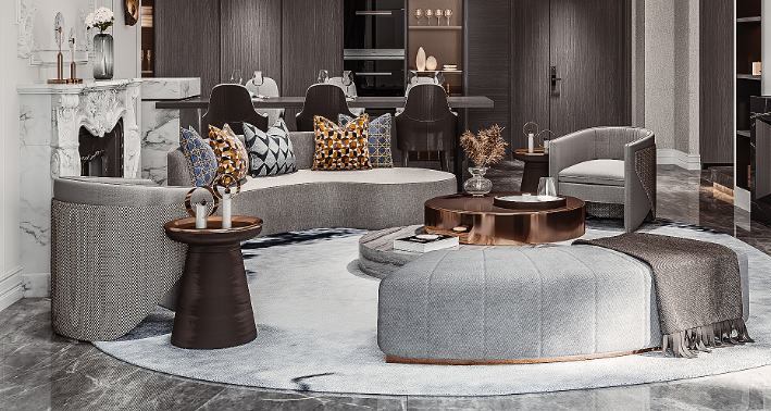 现代法式优雅,柏达设计打造品质生活空间-5