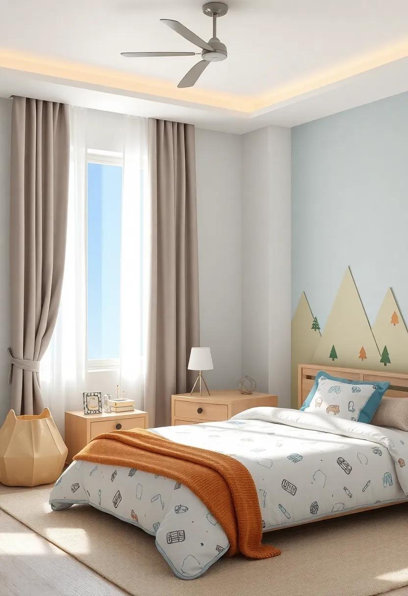 5岁男孩梦幻冒险主题房间设计-28