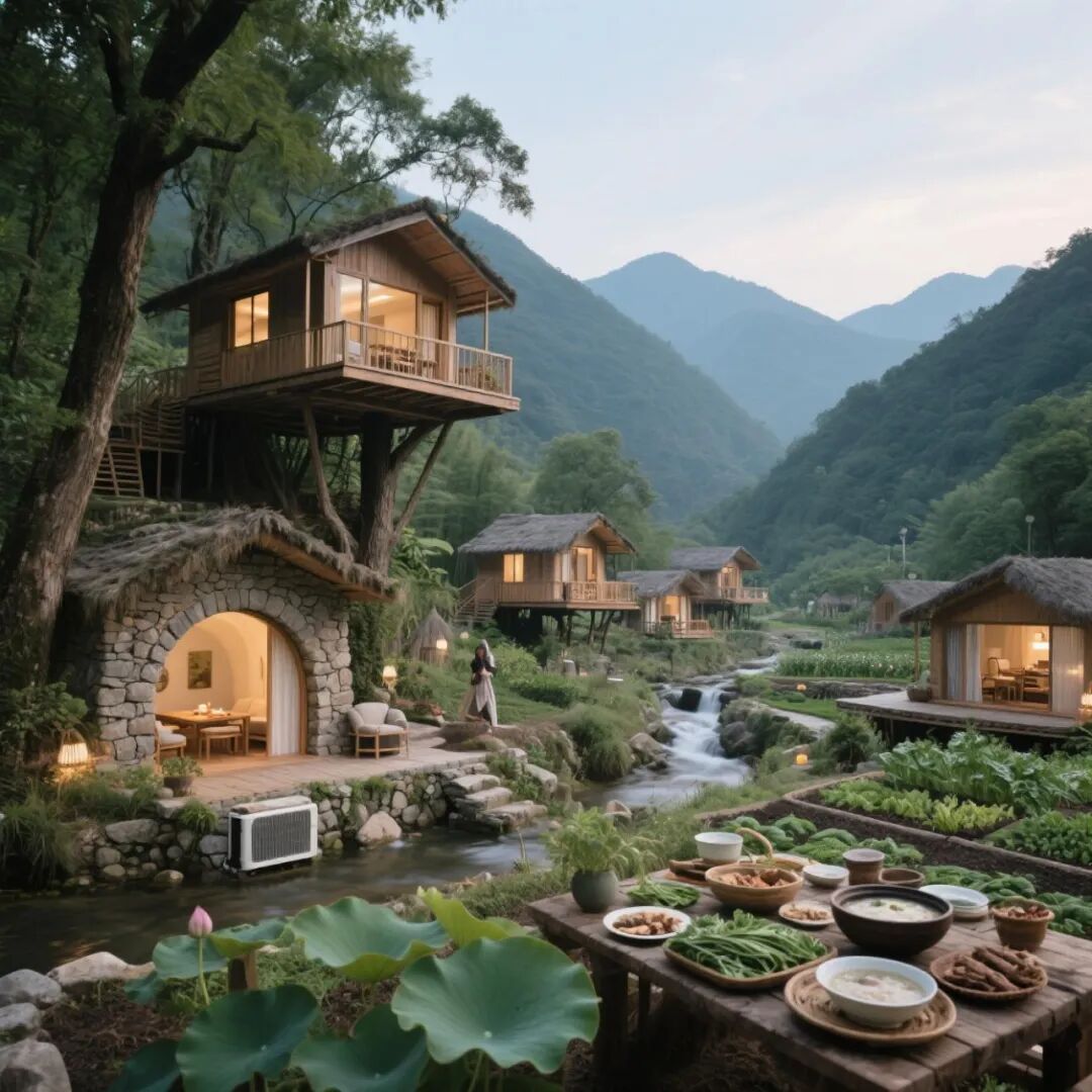 “森愈谷”山林水库湖岸综合体：以自然疗愈身心，以文化赋能康养-59