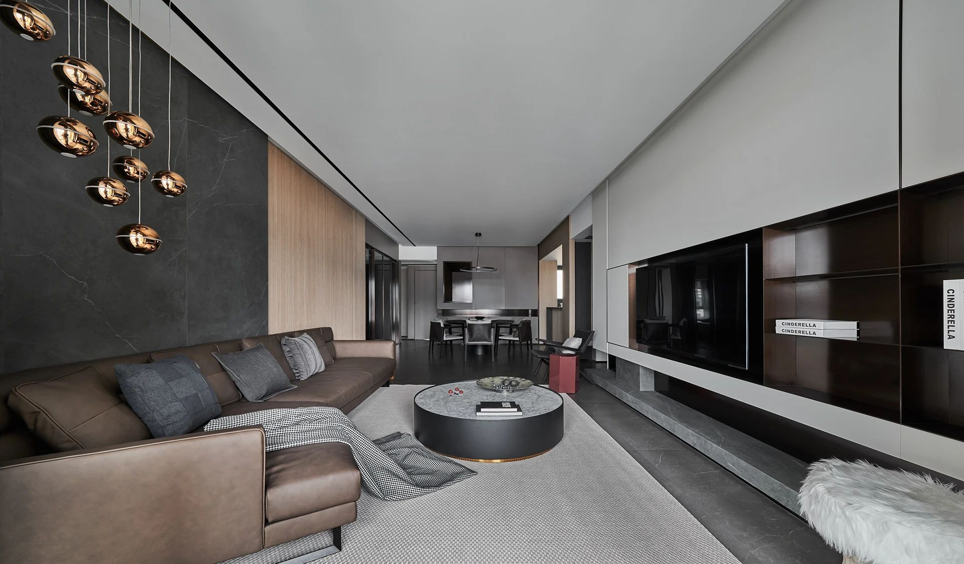 108㎡高级极简风 实景拍摄-1