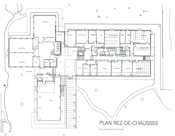 国际香水,化妆品和食品香料高等学院接待楼扩建项目丨法国-2