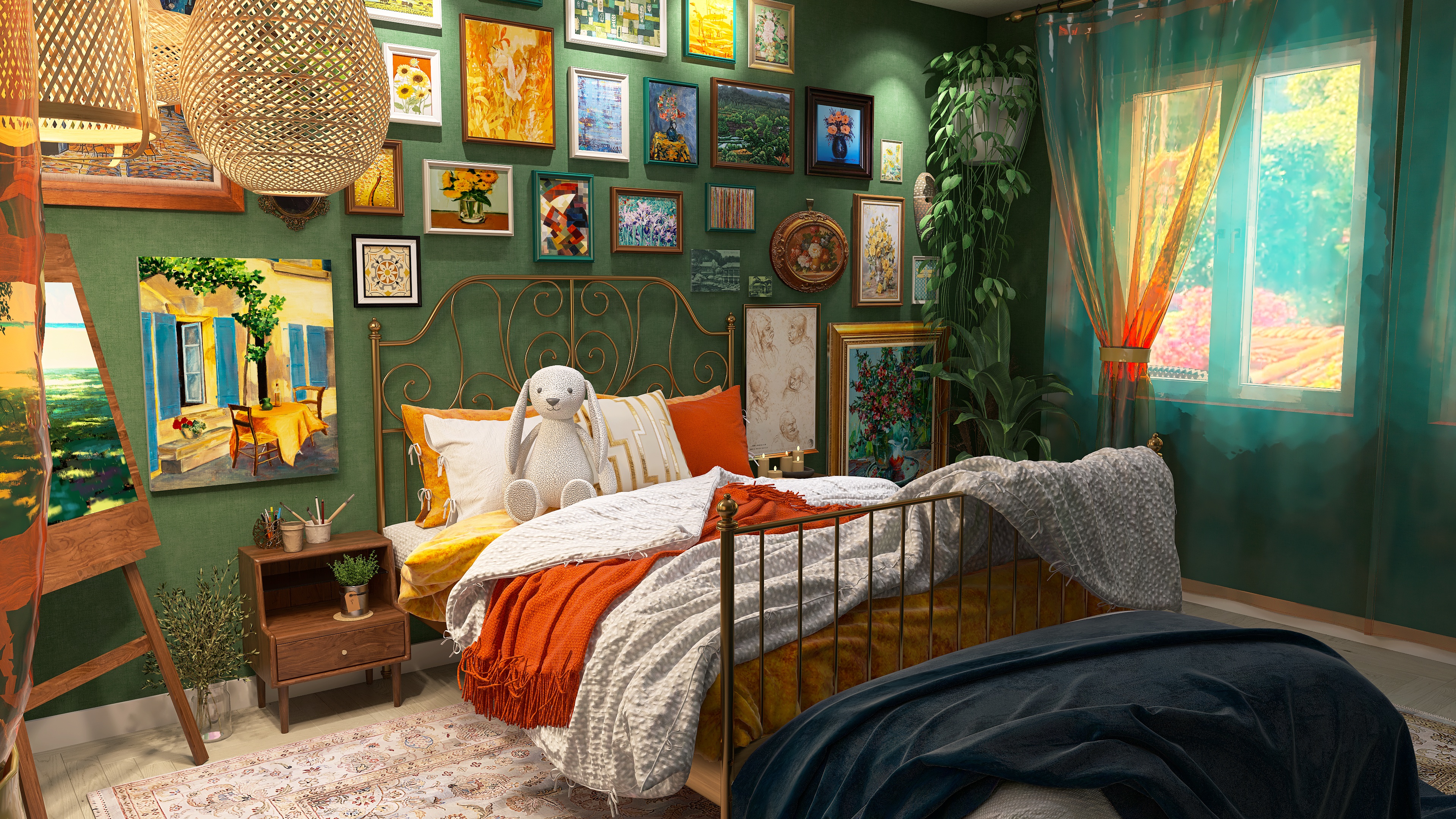 Encanto（启发）34·9 平方米主卧室设计-13