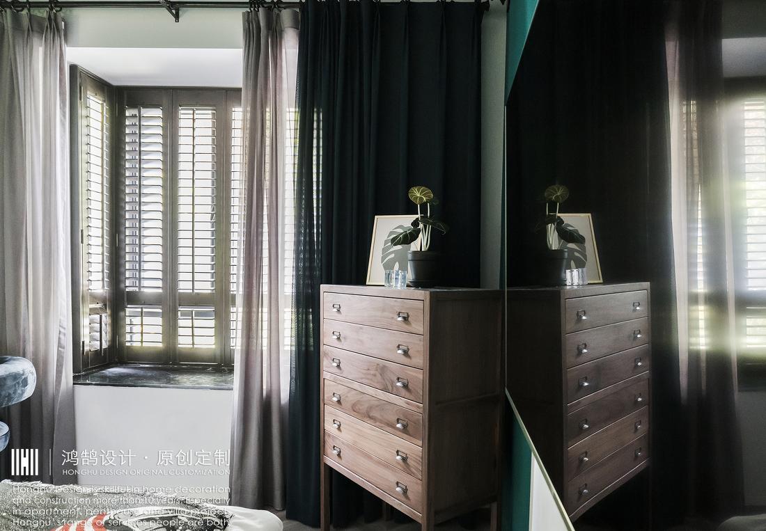 工业风哥特萝莉式住宅丨中国上海丨上海鸿鹄设计-31