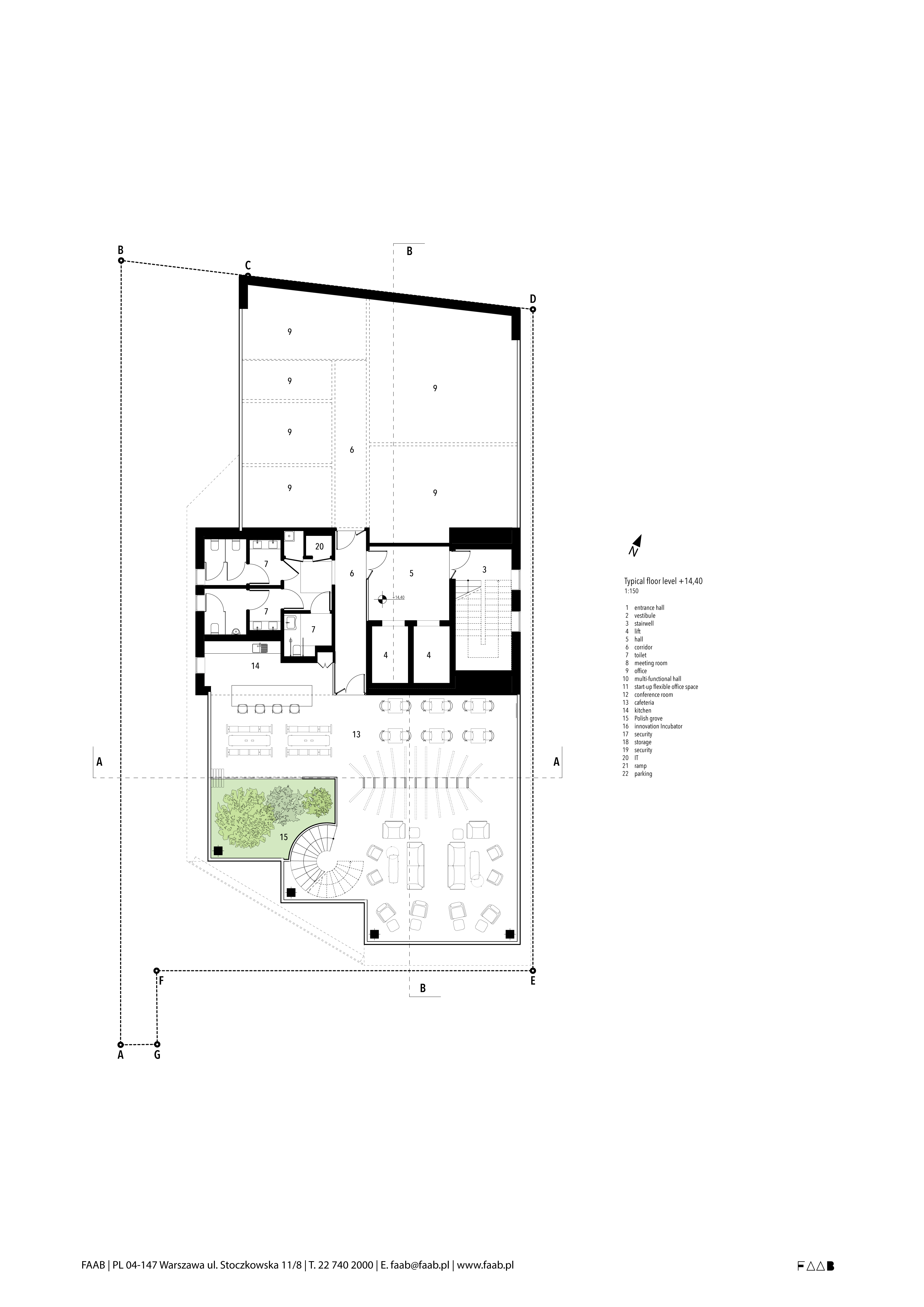 Green-up: The Łukasiewicz Research Network Headquarters | FAAB-22