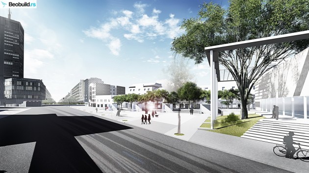 贝尔格莱德鲜花广场重建项目-14