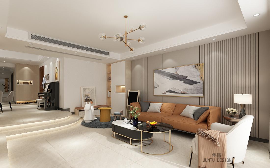 广州珠江新城 165㎡邹宅跃式设计丨中国广州-8