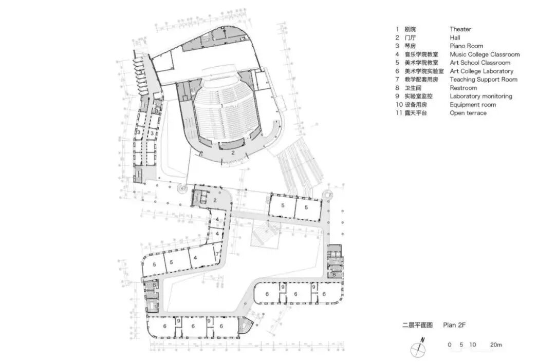 肇庆学院北岭校区艺术中心丨中国肇庆丨华南理工大学建筑设计研究院有限公司-38