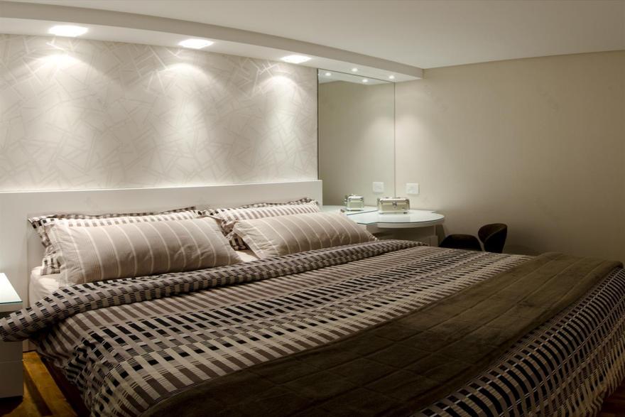 巴西 SP 公寓设计 | 木质与石材的完美结合-11