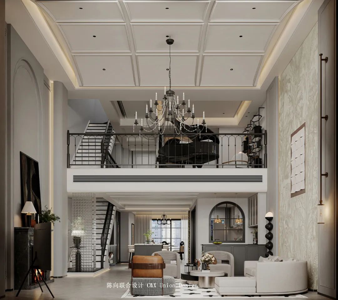 420m²三层空中别墅丨阿根廷圣菲丨陈向联合设计-17