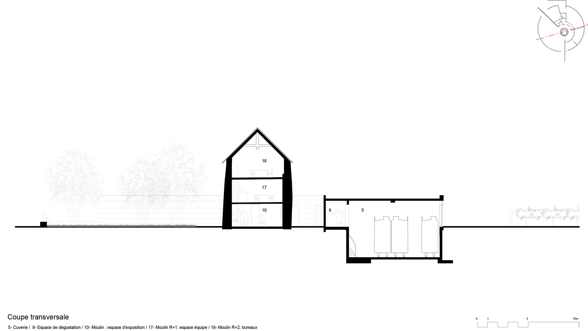 磨坊改造与酒庄建设丨法国丨Carmen Maurice Architecture-42