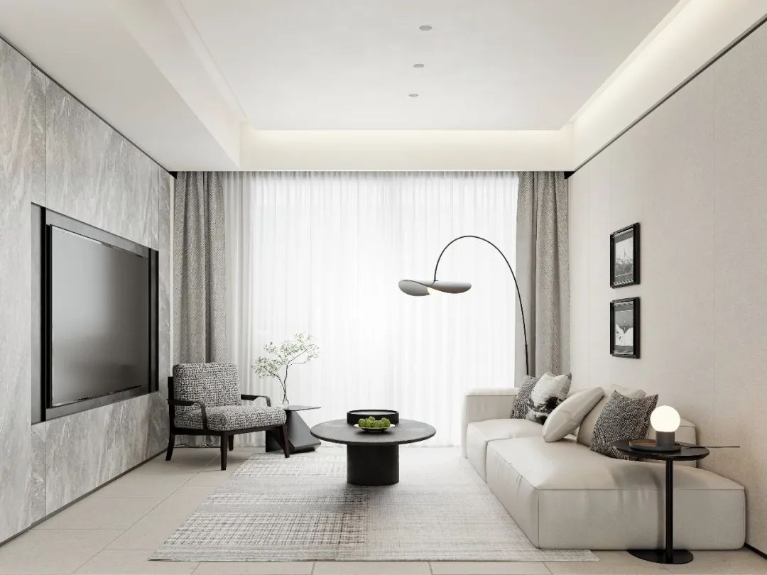 深圳盛合天宸 100㎡极简精装改造丨中国深圳-18