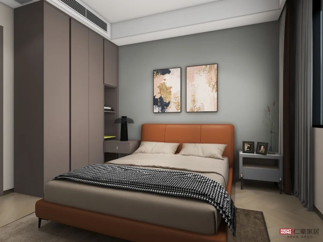 仁豪全案No.09 | 177㎡意式极简四室两厅《朝阳无限》，高级有品位的质感生活！-58