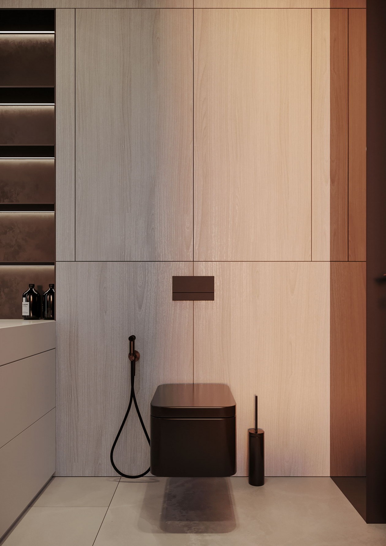 暖色调空间设计 夕阳的气息，既温暖又温馨-21