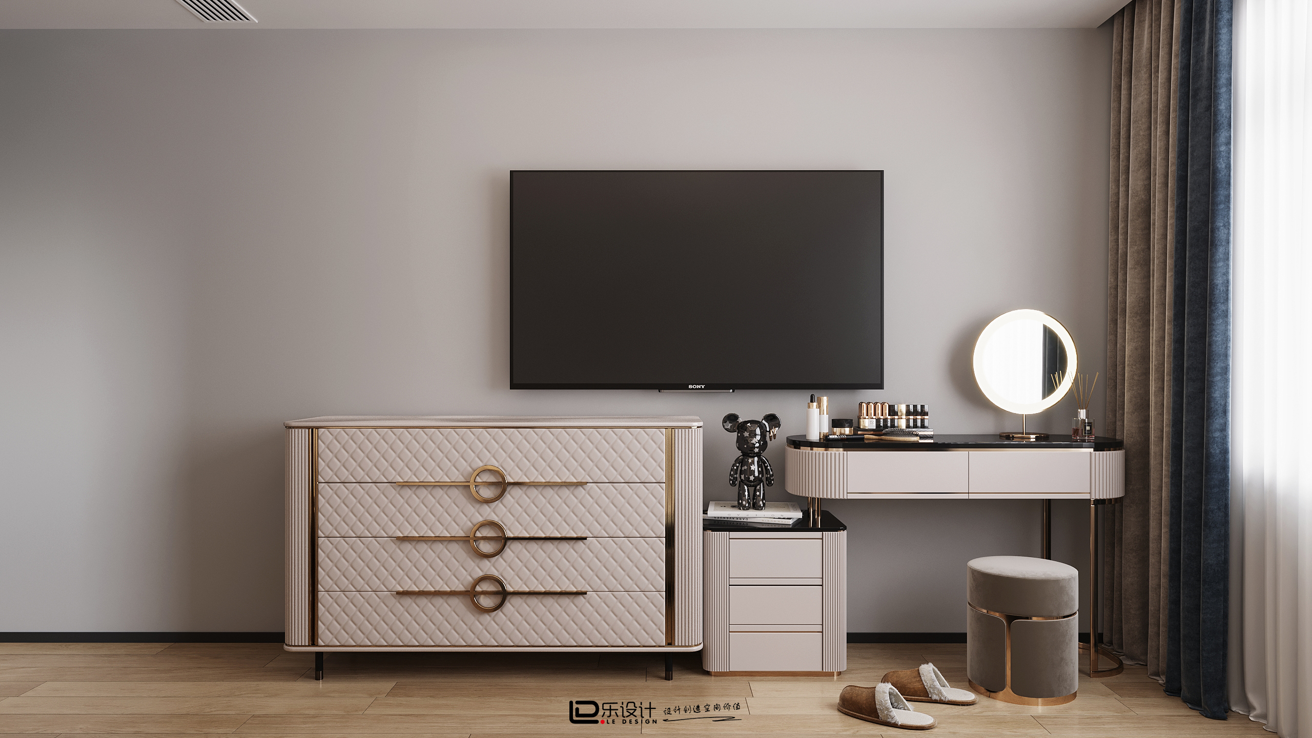 悦虹湾 113 方现代极简与轻奢融合丨中国杭州丨LD 设计-24