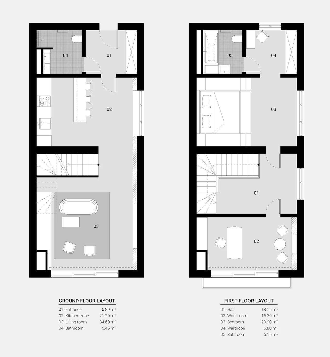 135㎡双层私宅丨白俄罗斯丨Golden Vision Studio-2