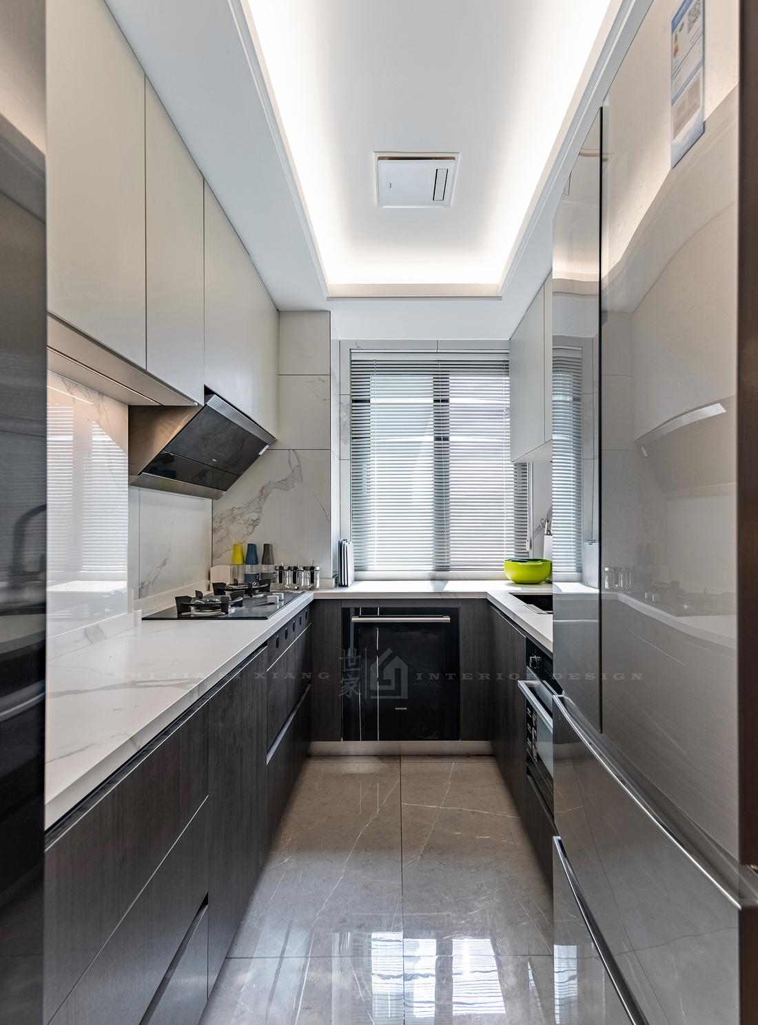 现代轻奢四居室装修设计-38