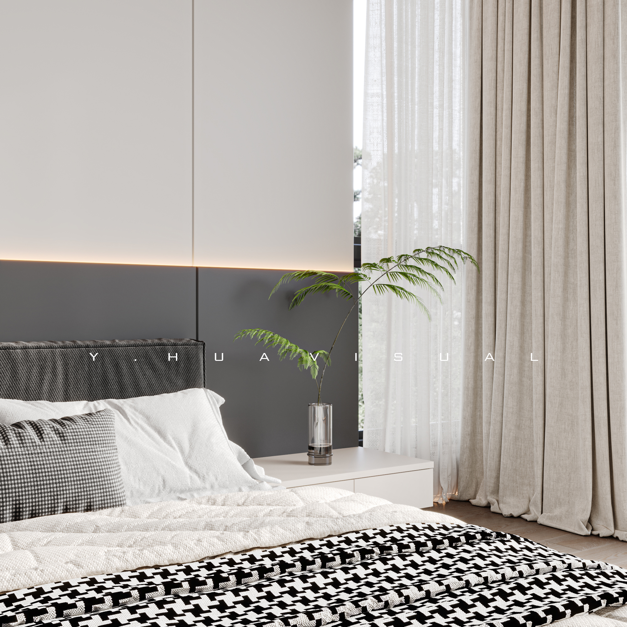 乙画视觉｜卧室篇-7